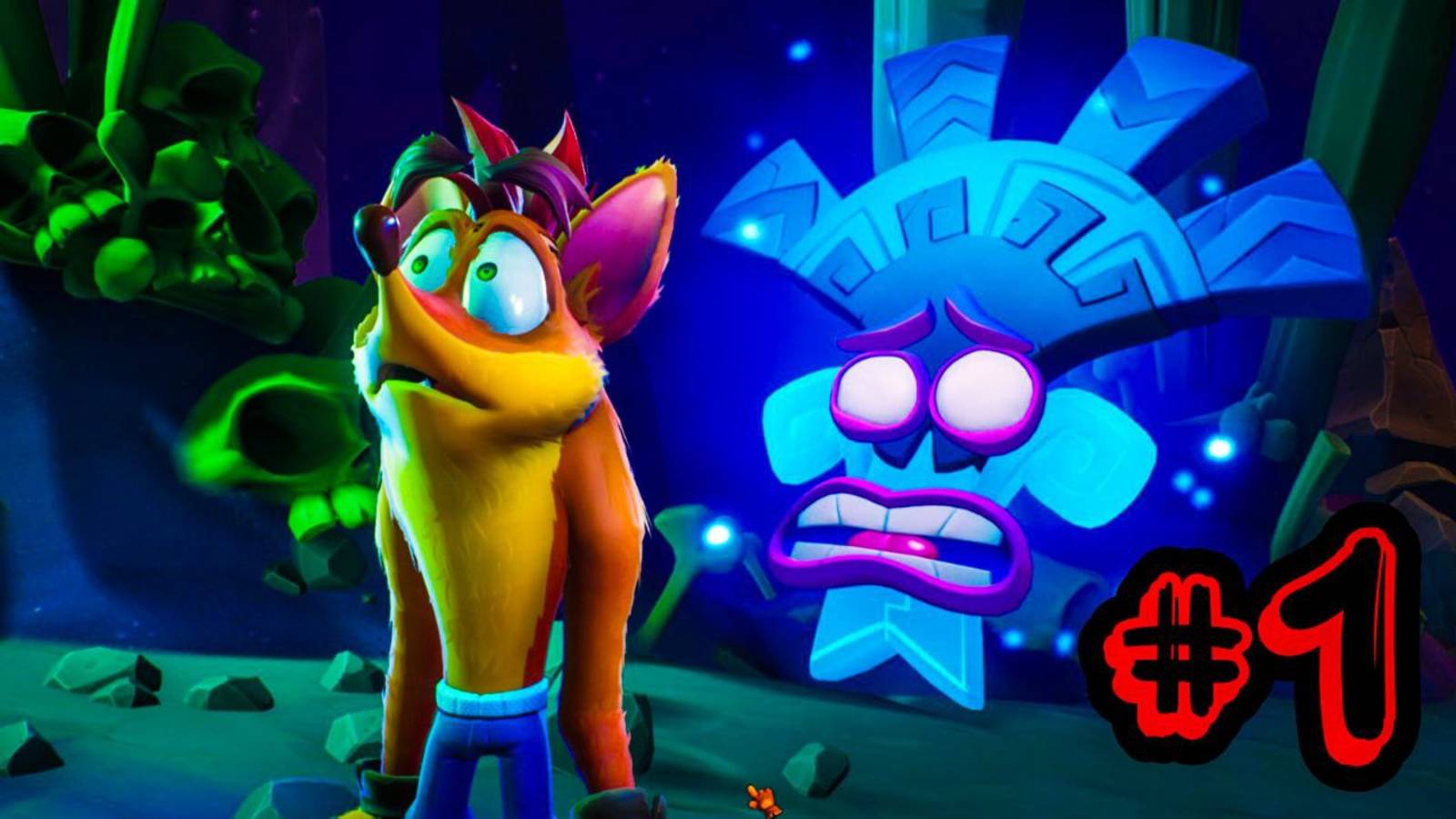 ПРОХОЖДЕНИЕ КРЭША БАНДИКУТА 4 #1 ► CRASH BANDICOOT 4:IT'S ABOUT TIME!!!!!