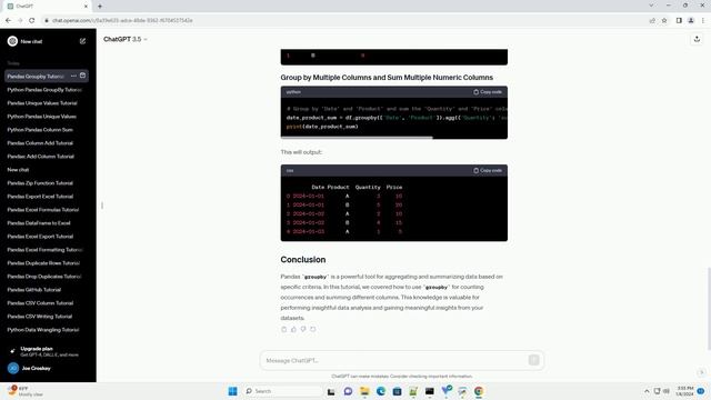 pandas groupby count and sum different columns смотреть онлайн
