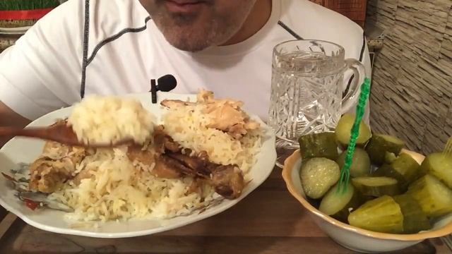 ASMR / MUKBANG | Азербайджанский Плов | Azerbaijani Pilav