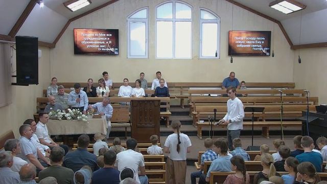 Утреннее воскресное богослужение 28 июля 2024 г. смотреть онлайн