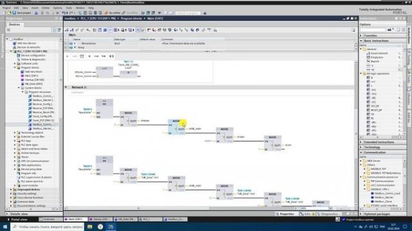 Simatic & Modbus RTU. На примере ET200SP CM PtP
