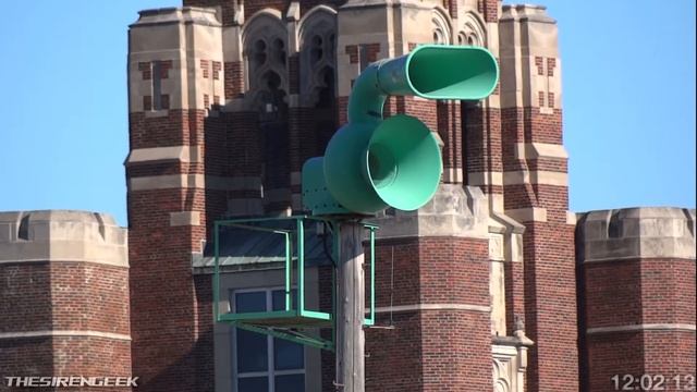 ACA Allertor 125 Tornado Siren Test - Alert & Attack - Whitefish Bay (Milwaukee Co.), WI смотреть онлайн