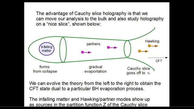 Cauchy Slice Holography and the Information Problem - Aron Wall смотреть онлайн