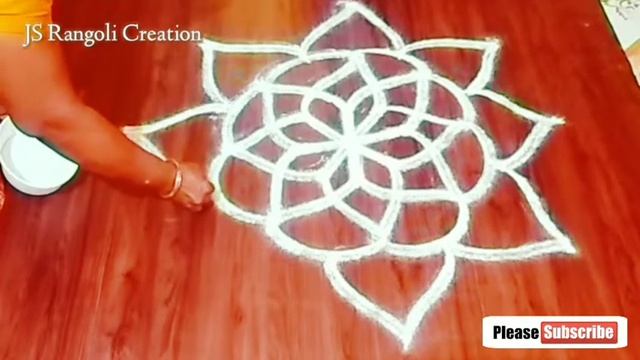 puthiya desing Kolam Daily Use In Dibam Kolam JS Easy Rangoli Creation смотреть онлайн