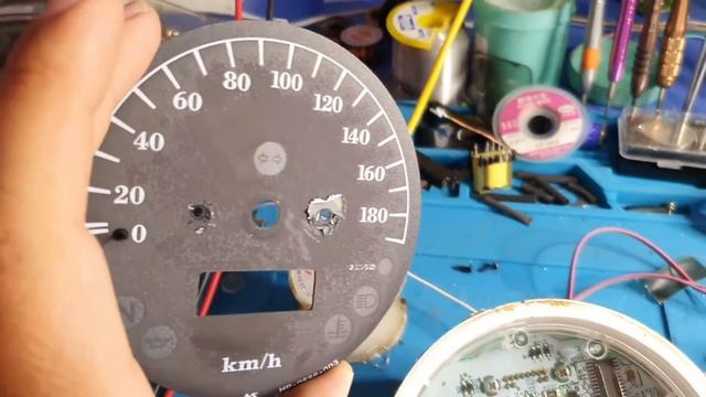 Honda Shadow Gösterge Tamiratı Odometer Repair