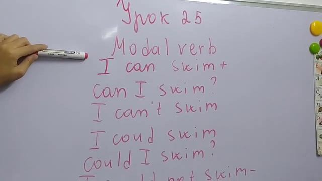 Английский язык. Урок 25. Modal verbs- Модальные глаголы. смотреть онлайн