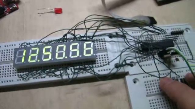 Часы на Atmega8 смотреть онлайн