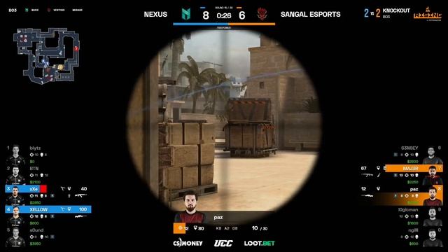 (RU) BLAST Rising 2021 | Sangal Vs Nexus | Map 3 | By Crypton & Wayns