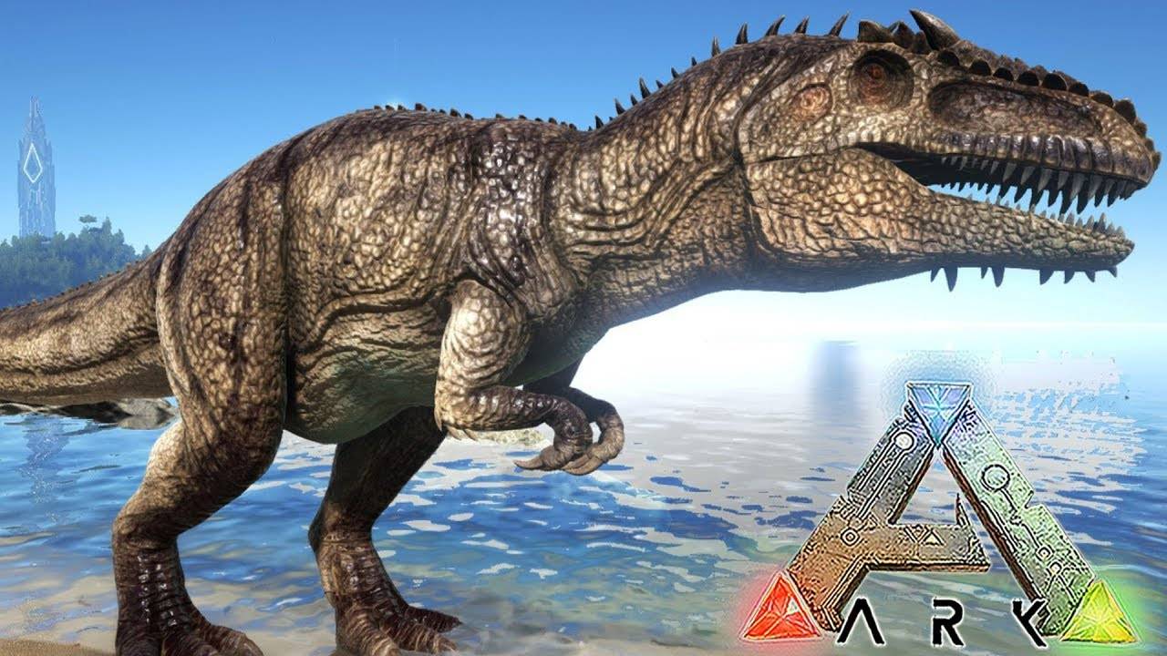 Играю в Ark: Survival Evolved Охота на ГИГАНТОЗАВРА смотреть онлайн