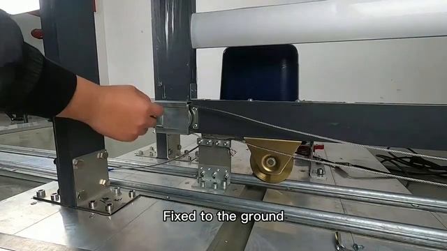 How to install two leaves telescopic sliding gate hardware kit смотреть онлайн