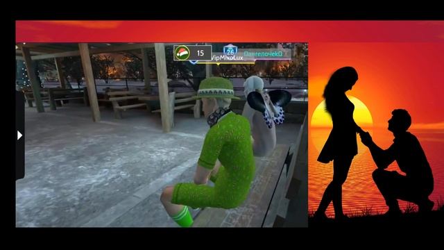 С подругой сидим на скамейке 🧛♂️ Avakin Life Виртуальный 3D-мир (тест 2 проверка качества видео)