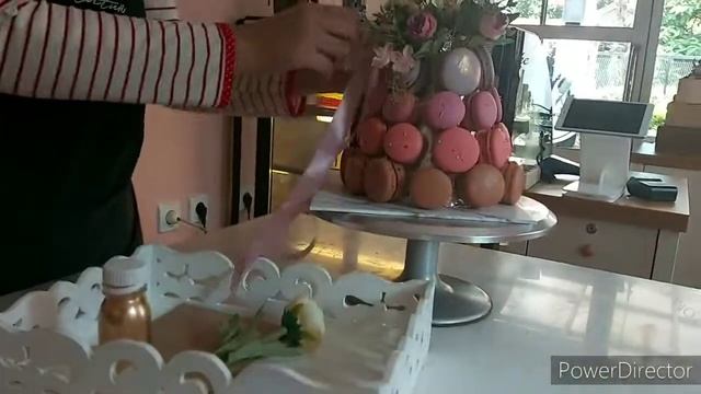 Macaroon/Macaron Tower Tutorial (How To Make) Easy смотреть онлайн