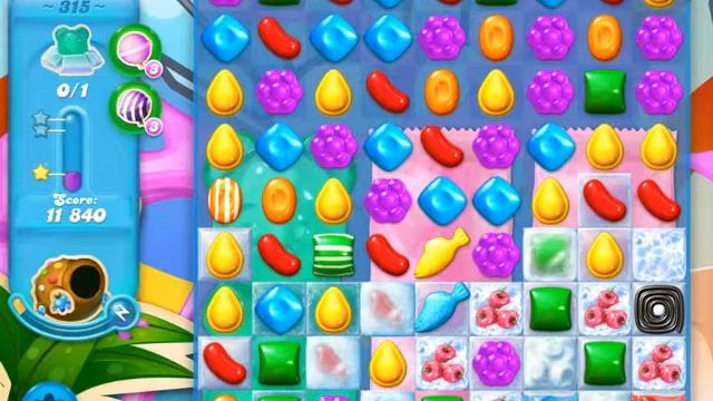 Candy Crush Soda Saga Level 315 (2nd nerfed, 3 Stars) смотреть онлайн
