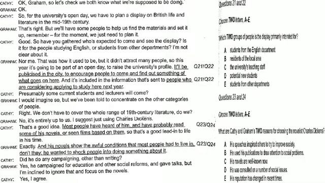 IELTS Cambridge Book 15 Listening Test 2 Part 3 Questions with Audioscripts смотреть онлайн