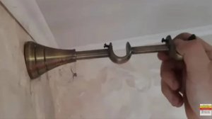 Как прочно, надежно закрепить карниз штор. Вариант 2. (2024)