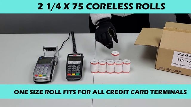 VX520 THERMAL PAPER ROLLS 2-1/4