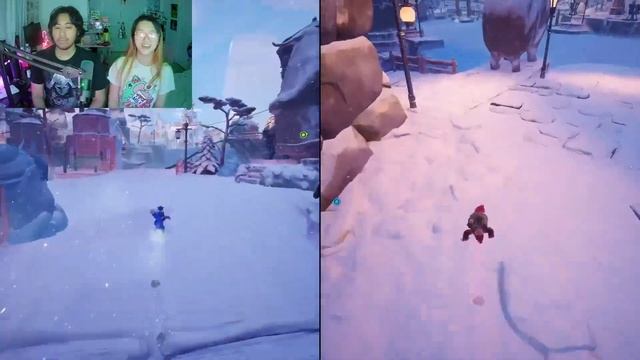 WE GET TRAPPED IN A SNOW GLOBE...COUPLE Play It Takes Two - Part 7