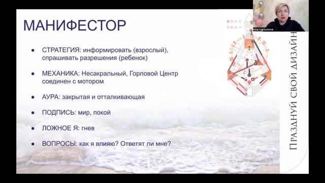 Подпись манифестора-покой. #осознанность смотреть онлайн
