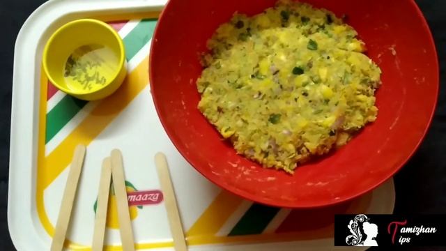 How to Make Crispy Corn Kebab Recipe in Tamil | Instant Veg Starters [Just 10 mins] смотреть онлайн