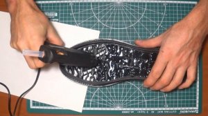 Как заполнить пустоты в подошве