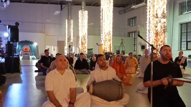 Narsingha Aarti Moscow By HG Gopinath Das 01.01.2025