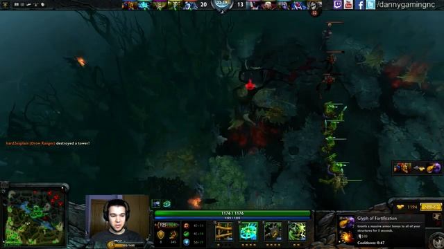 Dota 2 Nature's Prophet Gameplay wtih Live Commentary смотреть онлайн