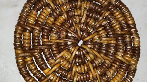 МК. Подставка корневым плетением из бумажной лозы. #366