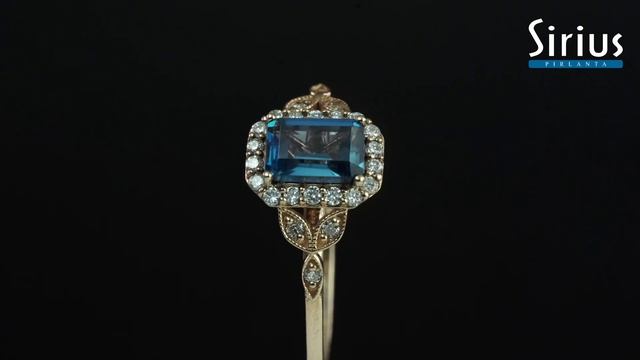 Sirius Pırlanta | Pırlanta ve London Blue Topaz Taşlı Riga Yüzük | 17R0308 смотреть онлайн