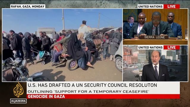 US veto sinks Algeria’s ceasefire resolution at UN Security Council смотреть онлайн