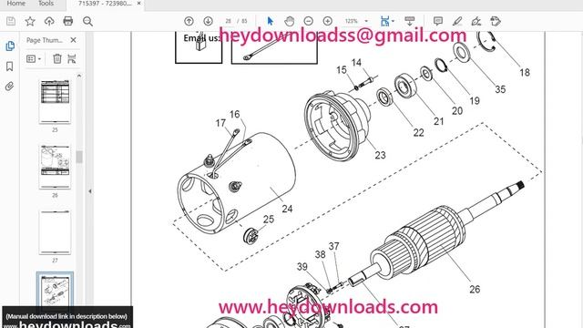 Toyota Forklift 7 SM12S Powered Pallet Stacker Parts Catalogue Manual 715397 смотреть онлайн