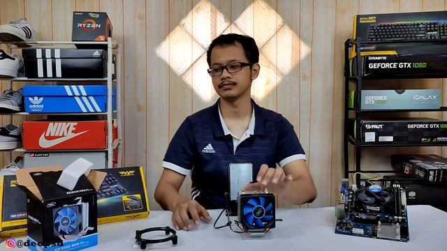 Review DeepCool Ice Edge Mini FS V2.0 CPU Cooler Pengganti Stock Cooler смотреть онлайн