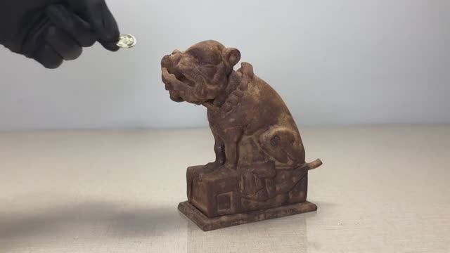 Реставрация Механической копилки монет "Bulldog" смотреть онлайн