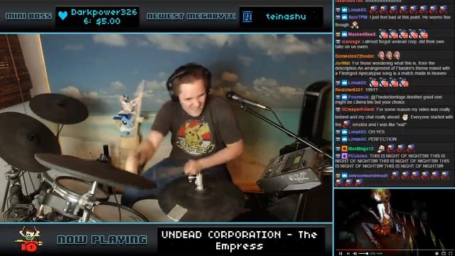 Undead Corporation - The Empress (Drum Cover) -- The8BitDrummer смотреть онлайн