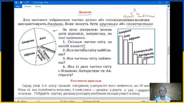 Коло. Повторення. Математика , 6 клас. смотреть онлайн
