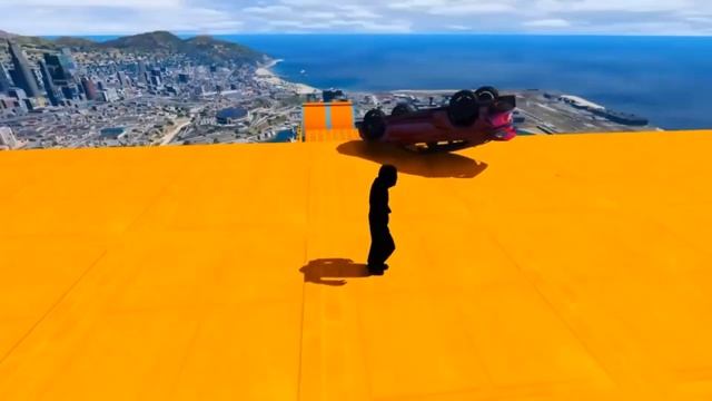 Spider Man and the superheroes compete in the BMW X7 and Lamborghini Urus in the Epic Challenge смотреть онлайн