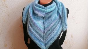 Самый простой бактус спицами