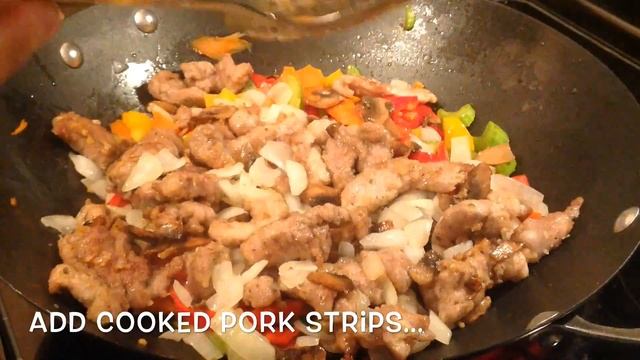 Quick Teriyaki Pork Stir Fry - just like the restaurants смотреть онлайн