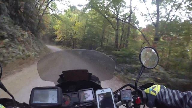 KLR650 In Tellico Plains Garmin Virb30 Ultra4k