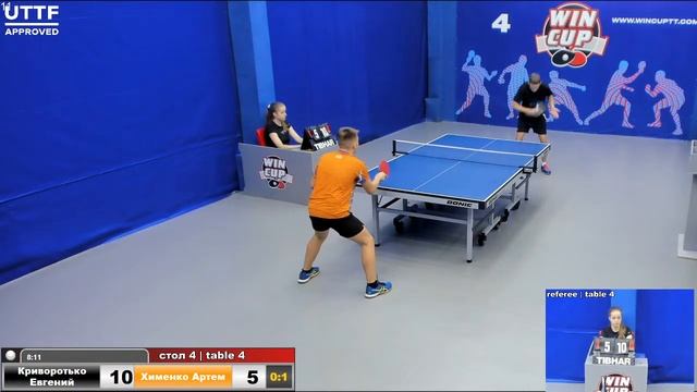 08:00 Криворотько Евгений 3-1 Хименко Артем стол 4 Юг-1 30.08.2020 смотреть онлайн