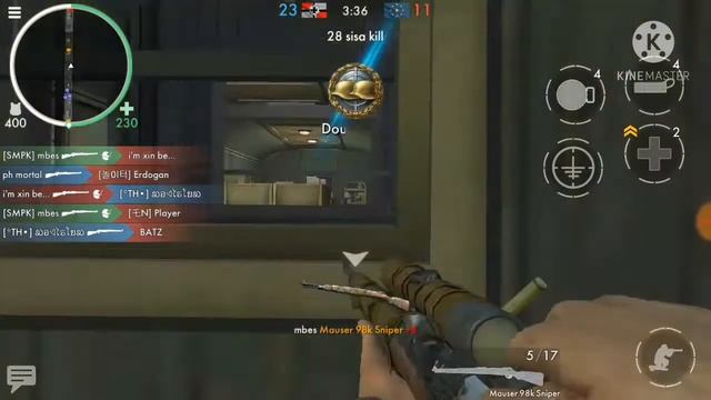 Mauser Karabiner 98 Kurz sniper rifle||world war heroes||WWH||game WW2||kar 98K||episode 5 смотреть онлайн