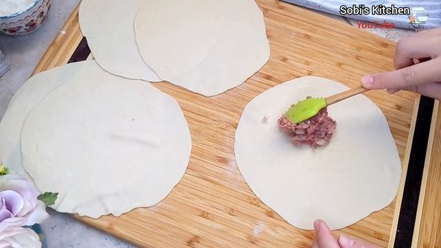 Cheburek Tayyorlash | Чебуреки | Chebureki Recipe