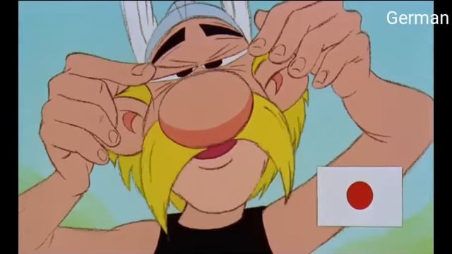 "Asterix imitates different languages" in 7 different languages смотреть онлайн