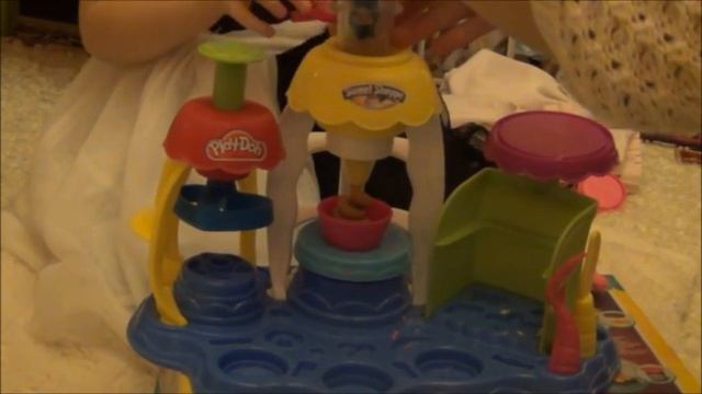 PlayDoh пластилин Набор Sweatshop unboxing Играем лепим смотреть онлайн