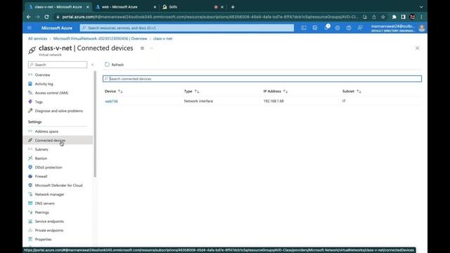 Configure Azure Virtual Network ( V-Net ) , Manage Subnets , Configure DNS and NSG ! Azure AZ-104 смотреть онлайн