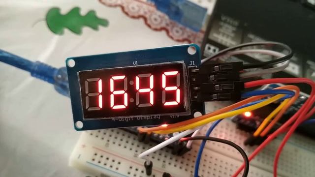 Arduino reloj RTC DS3231 con Display 4 Digitos 7 segmentos смотреть онлайн
