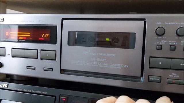 JVC TD-V661 Tape Calibration With 1996-97 Maxell XLII Cassette Tape