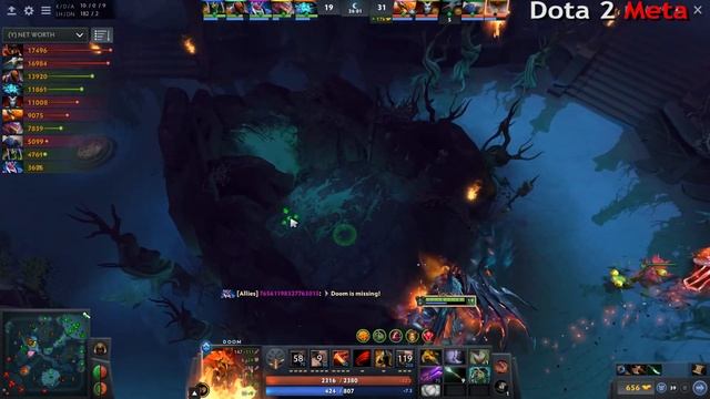 NEW CANCER HERO TO COUNTER ANTI-MAGE EZ! Scepter Silver Edge Doom -48% Max HP Burn Blade EPIC Dota смотреть онлайн