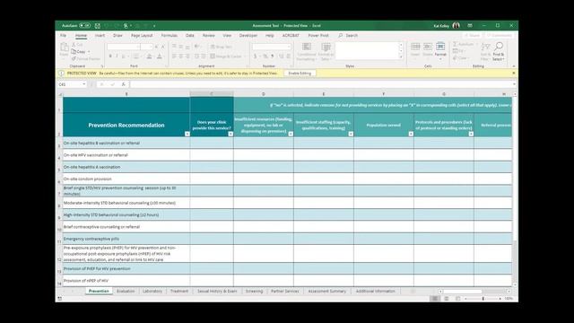 Quality Clinical Services: Intro To The Assessment Tool