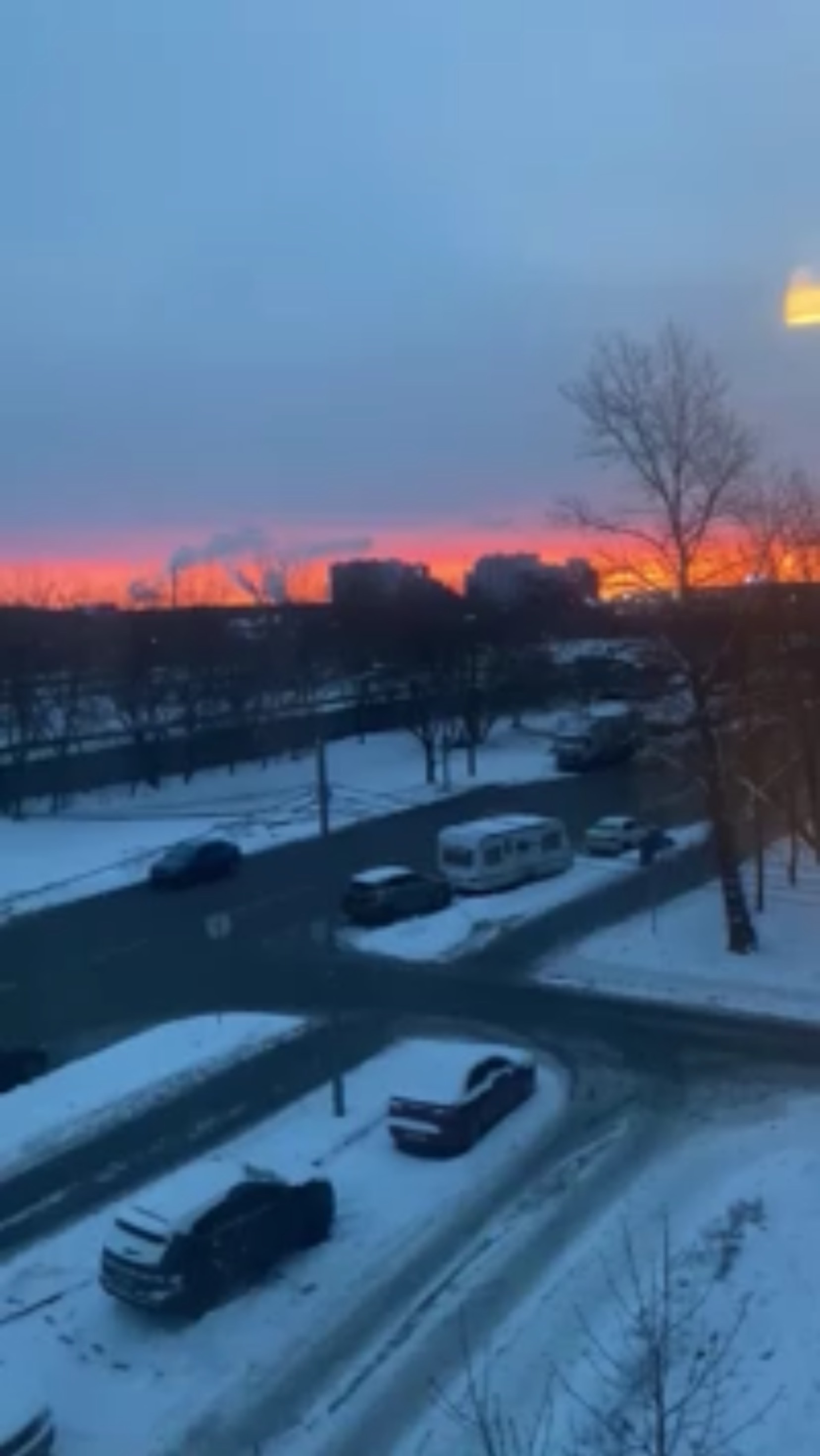 УТРО 1 ЯНВАРЯ 2025 год/ Красивый рассвет/ Красивая мелодия. смотреть онлайн