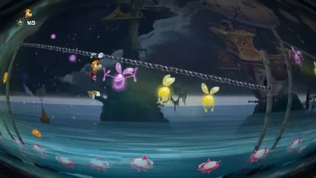 81 - Rayman Legends - Вечеринка живых мертвецов - Гло-гло, 8-бит версия смотреть онлайн
